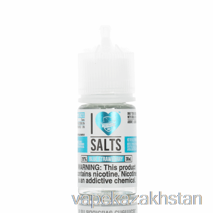 Vape Smoke Blue Strawberry - I Love Salts - 30mL 25mg